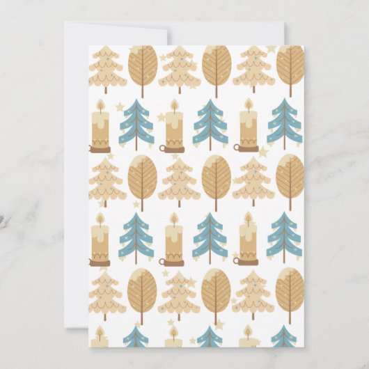 Gemütlicher Winterurlaub 1. Geburtstag Party Einladung (Rückseite)