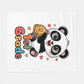 Gemütliches 1. | Niedlich & Fun Gi erster Klasse Fleecedecke (Vorderseite (Horizontal))