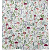 Gemütliches Aquarellmuster    Duschvorhang (Vorderseite)