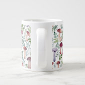 Gemütliches Aquarellmuster    Jumbo-Tasse (Rückseite)