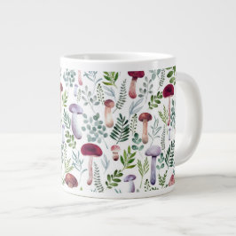 Gemütliches Aquarellmuster    Jumbo-Tasse