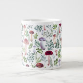 Gemütliches Aquarellmuster    Jumbo-Tasse (Vorderseite)