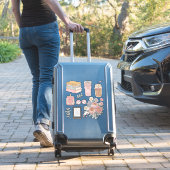 Gemütliches Ästhetik-Sticker-Pack Digitaler Planer Aufkleber (Koffer Insitu)