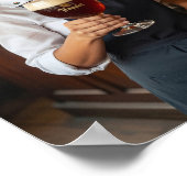 Gemütliches belgisches Handwerkskneipe Willkommens Poster (Ecke)