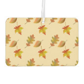 Gemütliches Blätter aus Herbstapel Blätter aus Eic Autolufterfrischer (Rückseite)