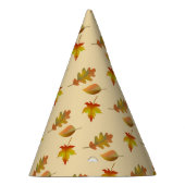 Gemütliches Blätter aus Herbstapel Blätter aus Eic Partyhütchen (Rechts)