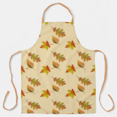 Gemütliches Blätter aus Herbstapel Blätter aus Eic Schürze (Vorderseite)