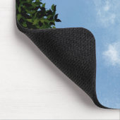 Gemütliches Blau Natur Mousepad (Ecke)