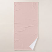 Gemütliches Blush Rose Badetuch für täglichen Komf Badehandtuch (Badehandtuch)