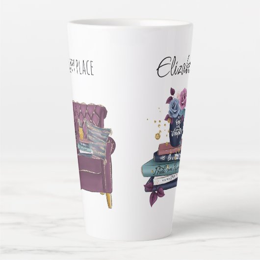 Gemütliches Buch Lover Homones Introvertierte Lese Milchtasse (Vorderseite)