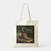 Gemütliches Cabin Saison Heritage Stift Karierter Tragetasche (Rückseite)