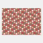 Gemütliches Cabin Weihnachten Set 1 Geschenkpapier Set (Vorderseite 3)