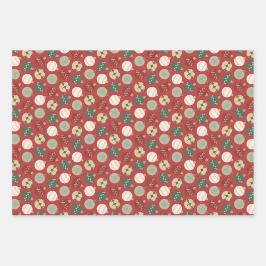 Gemütliches Cabin Weihnachten Set 1 Geschenkpapier Set (Vorderseite 3)