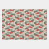 Gemütliches Cabin Weihnachten Set 1 Geschenkpapier Set (Vorderseite)