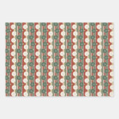 Gemütliches Cabin Weihnachten Set 2 Geschenkpapier Set (Vorderseite 2)