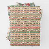 Gemütliches Cabin Weihnachten Set 2 Geschenkpapier Set (Beispiel)