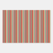 Gemütliches Cabin Weihnachten Set 3 Geschenkpapier Set (Vorderseite)