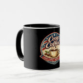 Gemütliches Café Tasse (Vorderseite Links)