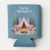 Gemütliches Camping Ästhetisches Glamping Zelt & C Dosenkühler (Rückseite)