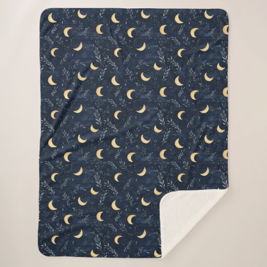 Gemütliches Celestial Night Sherpa Blanket Sherpadecke (Vorderseite)