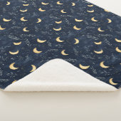 Gemütliches Celestial Night Sherpa Blanket Sherpadecke (3/4)