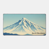 Gemütliches Chalet im schicken Bergblick-Spielstil Schreibtischunterlage (Vorderseite)