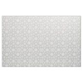 Gemütliches Chic Grau Winterschneeflocken Muster Stoff (Fat Quarter (45,7 x 55,9 cm))