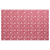 Gemütliches Chic Red Winter Snowflakes Muster Stoff (Fat Quarter (45,7 x 55,9 cm))