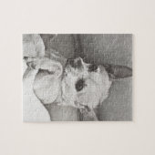 Gemütliches Chihuahua-Puzzlespiel Puzzle (Horizontal)