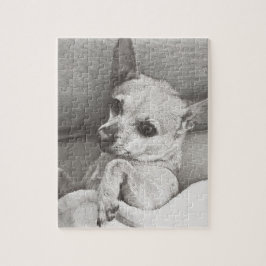 Gemütliches Chihuahua-Puzzlespiel Puzzle