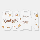 Gemütliches Cookie Freuden Gefälligkeitsboxen Geschenkschachtel (Ungeklappt)