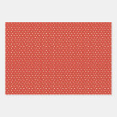 Gemütliches Coral Aquamarin Mixed Weihnachtsmuster Geschenkpapier Set (Vorderseite 2)