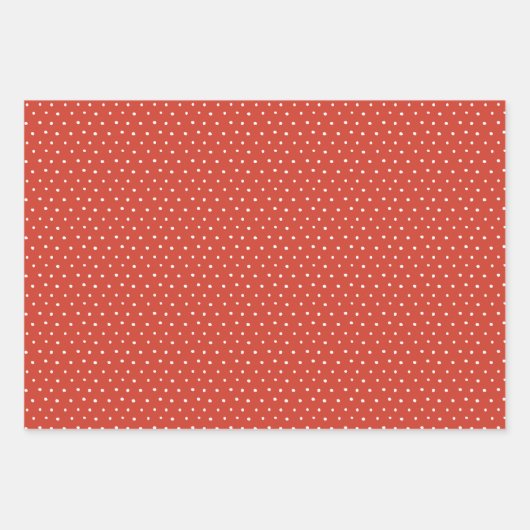 Gemütliches Coral Aquamarin Mixed Weihnachtsmuster Geschenkpapier Set (Vorderseite 2)