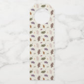 Gemütliches, dankbar dankbar gesegnetes Erntedank Flaschenanhänger (Rückseite)