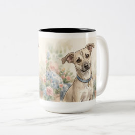 Gemütliches Design für Haustierliebhaber von LinaP Zweifarbige Tasse