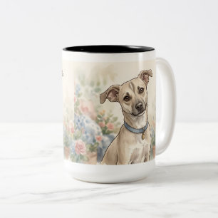 Gemütliches Design für Haustierliebhaber von LinaP Zweifarbige Tasse