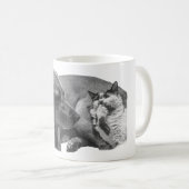 Gemütliches Duo, weich schattig Kaffeetasse (VorderseiteRechts)