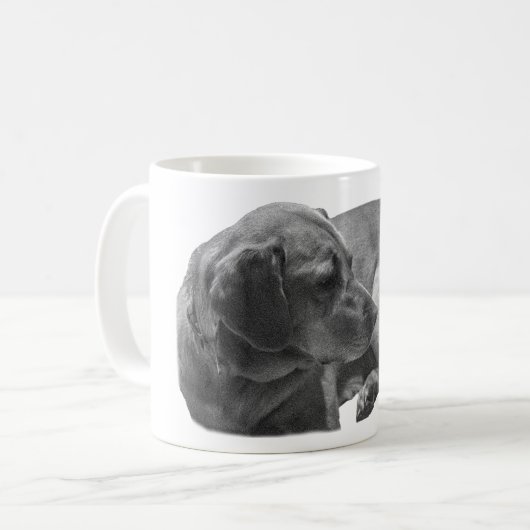Gemütliches Duo, weich schattig Kaffeetasse (Vorderseite Links)