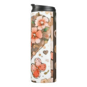 Gemütliches Erdgeschütteldesign Thermosbecher (Nach rechts gedreht)