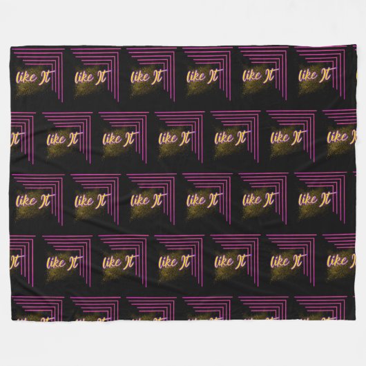 Gemütliches Fleece Blanket Design im Stil (Vorderseite (Horizontal))