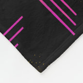 Gemütliches Fleece Blanket Design im Stil (Ecke)