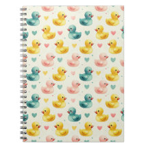 Gemütliches Fleece-Pastell-Watercolor-Enten-Muster