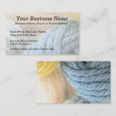 Gemütliches Garn Visitenkarte (Vorne/Hinten)