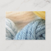 Gemütliches Garn Visitenkarte (Rückseite)