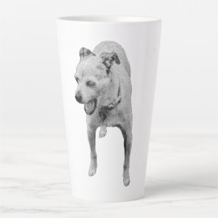Gemütliches Garni für Herbstabende Milchtasse