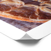 Gemütliches, gepflegtes Gemüsegarten aus Zitrusfrü Poster (Ecke)