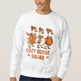 Gemütliches Goose Squad Strickstil Sweatshirt