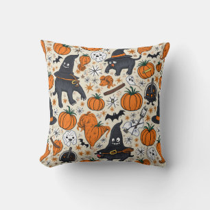 Gemütliches Halloween-Kissen Kissen