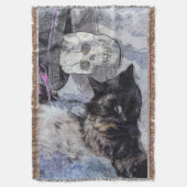 Gemütliches Halloween-Krötenblanket Decke (Vorderseite Vertikal)