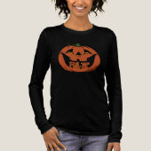 Gemütliches Halloween Tri-Blend Shirt (Vorderseite)